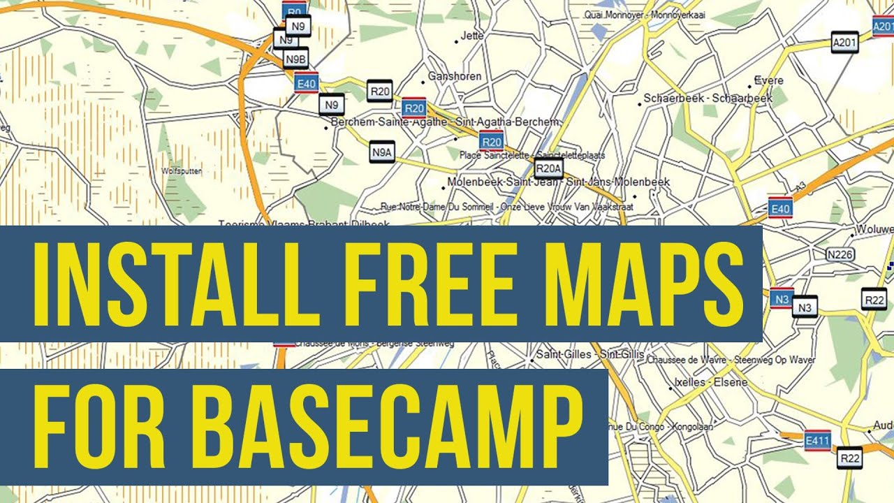 How to open maps in garmin basecamp tutorial